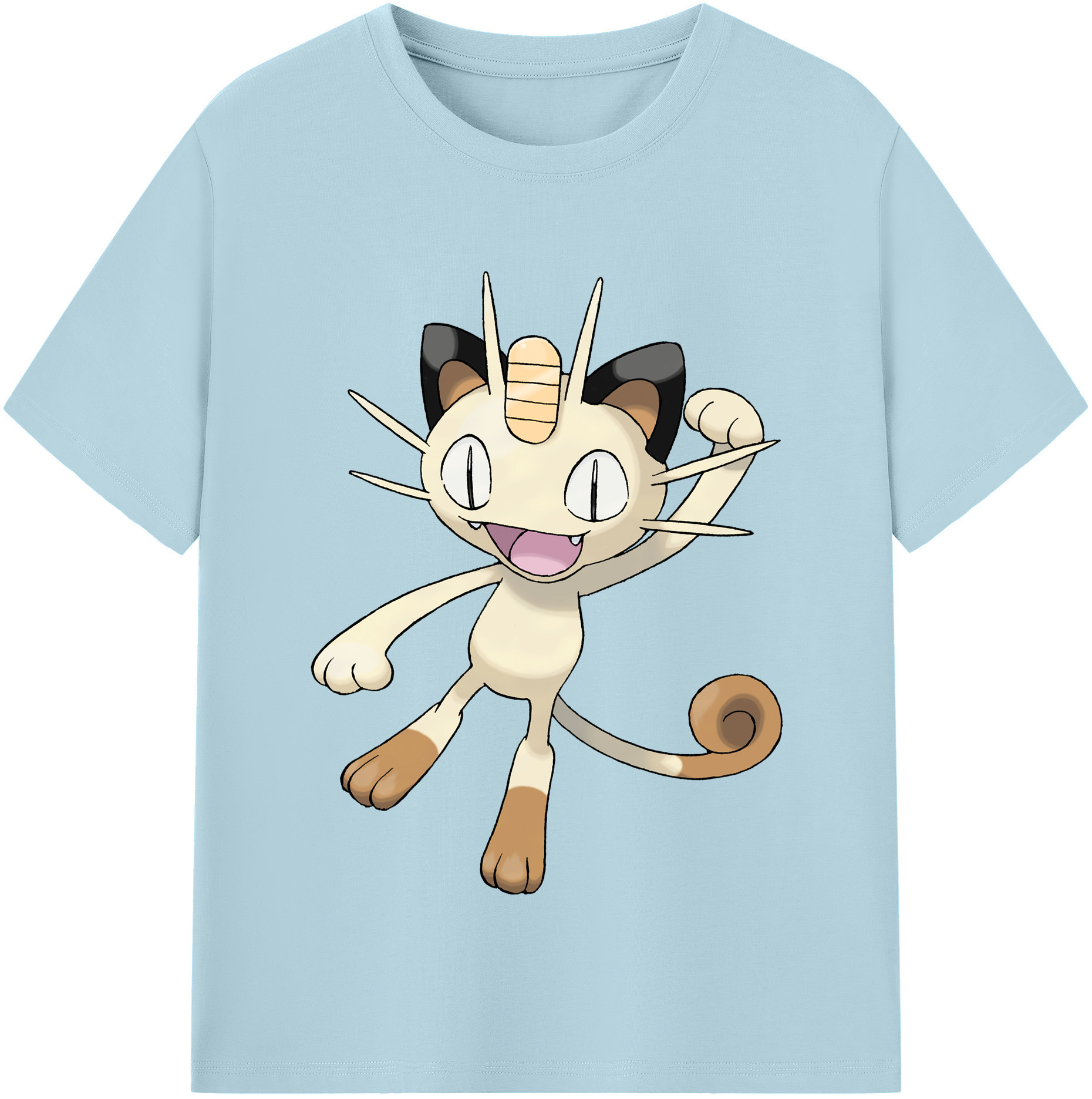 （画像用） ポケットモンスター Pokémon 綿100％半袖Tシャツ（フロントプリント）